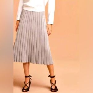Wilfred Chamfort pleated knit skirt - small